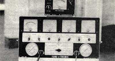Early 1960s example of equipment used to tune rods